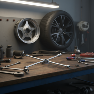 Clé à roue universelle 4 voies Gedore, produit haut de gamme pour usage automobile - Product Image 3