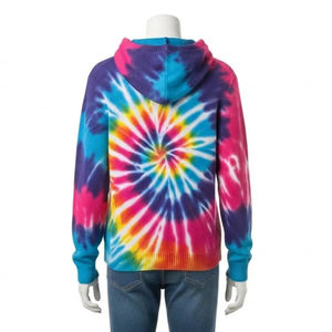 Sudaderas Tejidas Tie Dye, Tela Antibolitas, Suaves y Cálidas, Estilo Casual Urbano, Ropa de Invierno, Impresión de Logotipo Personalizado, Suministro al por Mayor - Product Image 3