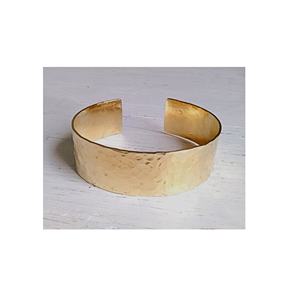 Bracelet en laiton avec des motifs indiens en métal poli miroir Bracelets en laiton polis et faits à la main au meilleur prix - Product Image 2