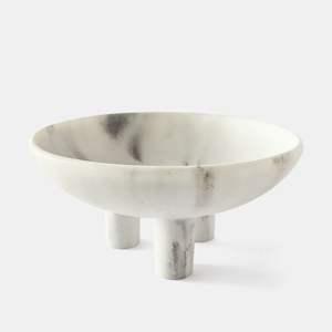 EXPERIENCE ARTISANS Friendly Modern Fancy Round Big Size Resin Bols à fruits et à salade avec des bols de service faits à la main de qualité supérieure - Product Image 4