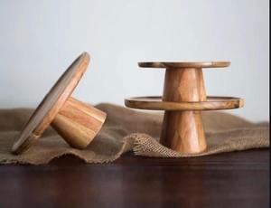 Large gamme de supports à gâteaux en bois de bonne qualité du fournisseur indien et parfait pour les expositions et les événements - Product Image 6