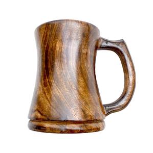 Mug à boire naturel fait main, style rustique, surface lisse, grain unique, construction durable, artisanat traditionnel, vaisselle réutilisable - Product Image 1