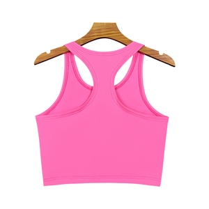 Custom 2023 Sexy <b>Crop</b> Tank <b>Top</b> <b>for</b> Women Trendy Fitness Gym Yoga T-Shirt - Product Image 2