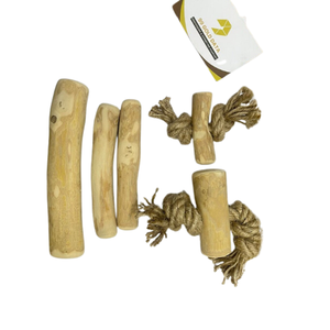 Approvisionnement d'usine Sûr Écologique En Bois Dents Propres Os Naturel Café Bois Pet Chien Os À Mâcher Bâton Organique Et Durable - Product Image 5