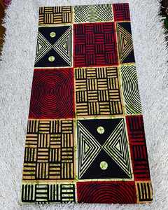 Impression de cire africaine du Nigeria de haute qualité et motifs riches en tissu de coton Ankara 120gsm idéal pour la couture et les vêtements de mode - Product Image 5