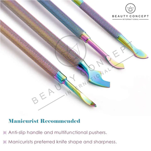 Professional Stainless Steel <b>Cuticle</b> Pusher <b>Tool</b> Multi-Function <b>Cuticle</b> Pusher & Nail Care <b>Tools</b> Eco-Friendly - Product Image 6