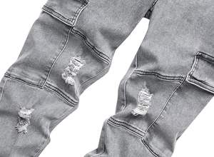 Pantalones vaqueros de servicio OEM de último diseño para hombre, pantalones vaqueros cómodos de calidad superior con diseño personalizado para hombre - Product Image 6