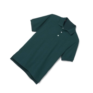 Camisa Polo Clásica de Algodón para Hombre en Verde Bosque Oscuro, Talla Grande, Diseño Personalizado y Precio al por Mayor de Alta Calidad - Product Image 3