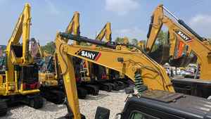Máquina de Construcción Grande Usada, Excavadora de Orugas SANY 485H Original de China, Excavadora de Segunda Mano de 36.5 Toneladas con Motor - Product Image 4