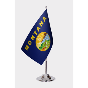 Custom 3x5ft Montana <b>for</b> State <b>Flag</b> Digital Printed Nylon Silk Vinyl Cotton Aluminum <b>Pole</b> Custom Logo - Product Image 1