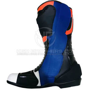 Chaussures de moto antidérapantes pour hommes avec soutien de la cheville haute pour l'équitation et la course Chaussures de moto pour hommes - Product Image 3