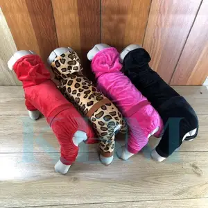 Winter/ Authumn velvet hoodie outfits for your frurry friend soft and warm protect your animals from severer weather