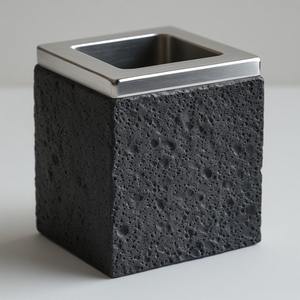 Porte-brosse à dents de salle de bain en métal moderne, fabrication artisanale, structure élégante, forte stabilité, design écologique et durable - Product Image 6