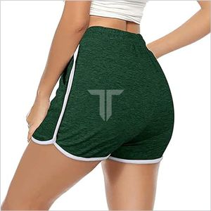 Shorts de yoga pour hommes 2024 de haute qualité, athlétiques, élastiques, respirants, écologiques, pour l'entraînement, streetwear, en toile perlée, séchage rapide - Product Image 2