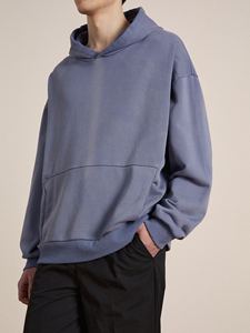 Sudaderas con capucha de lavado ácido al por mayor transpirable sostenible diseño OEM sudaderas con capucha de lavado ácido de calidad superior para los hombres Casuales - Product Image 2