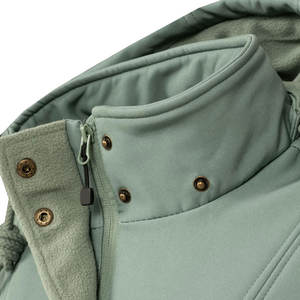 Chaqueta Softshell Ecológica de Invierno para Mujer, 100% Poliéster y Mezcla de Algodón, Ligera, Resistente al Viento, Cómoda y Transpirable - Product Image 6