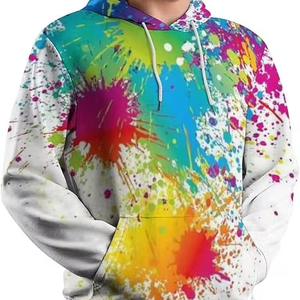 เสื้อฮู้ดแบบกำหนดเองสำหรับทุกเพศเสื้อสเวตเตอร์แบบสวมหัวเสื้อสเวตเตอร์แบบสวมหัวแขนยาวผ้าคอลเลกชั่นสตรีทคอลเลกชั่นฤดูหนาวผลิตตรงจากผู้ผลิต - Product Image 1