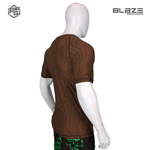 เสื้อออกกำลังกายแบบบีเจเจเจเจสำหรับผู้ใหญ่เสื้อออกกำลังกายแบบรัดกล้ามเนื้อผลิตจากผ้าสแปนเด็กซ์ - Product Image 4