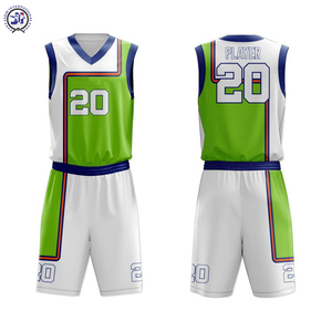 Vente en gros de maillots de basket imprimés personnalisés, ensemble de shorts, vêtements de sport respirants, uniformes de basket-ball cousus par sublimation - Product Image 4