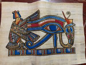 วอลเปเปอร์กระดาษปาปิรัสอียิปต์โบราณคุณภาพสูง งานศิลปะทำมือ กระดาษพรีเมียม สีเงิน/ทอง/สีต่างๆ ปรับแต่งได้ - Product Image 6