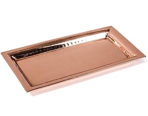 Juego de bandeja de cobre Premium pintado a mano con flores para exhibición de mesa de Acción de Gracias en la costa más baja por AALIYAN IMPEX - Product Image 6