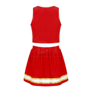 ชุดเชียร์ลีดเดอร์ผู้ใหญ่ชุดเครื่องแบบสีพื้นน้ำหนักเบา - Product Image 2