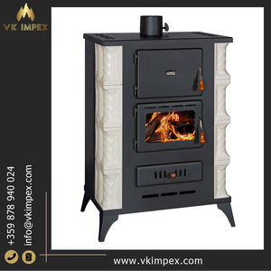 เตาผิงเผาไม้เหล็กแบบทันสมัย4.7กิโลกรัม/ชั่วโมงการใช้น้ำมันเชื้อเพลิงแบบอิสระกลางแจ้ง - Product Image 2