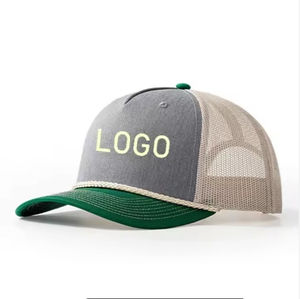 Gorra de béisbol de malla bordada lavada con logotipo personalizado gorras de camionero de alta calidad - Product Image 6