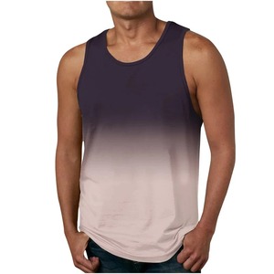 2025 nouveau Style hommes qualité supérieure 3D imprimé débardeur vente chaude respirant salle de sport personnalisé vêtements de Fitness - Product Image 5
