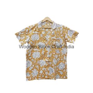 Conjunto de pijama indio hecho a mano de algodón Kangura bloque de mano impreso Vintage tendencia ropa de noche corta para Primavera Verano otoño suave - Product Image 2