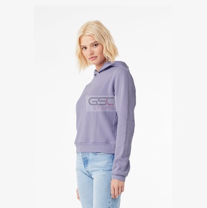 Ladies Fashion Hoodies Custom Made Stylish and Warm Casual Hoodies for Girls Plain Color Blank Hoodies Order with Your Design - Product Image 2