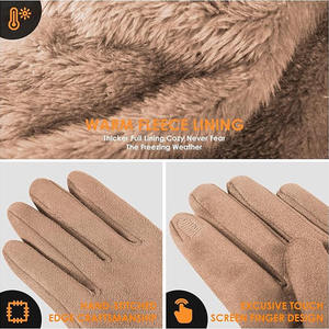 Gants d'hiver respirants à manches courtes SportChek avec matériau en coton imperméable, écran tactile et détection des aiguilles, logo frontal 2026 - Product Image 5