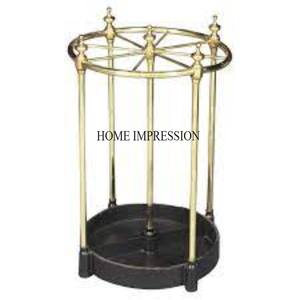 Venta al por mayor a granel mejor valorada calidad Superior Metal chapado en oro paraguas soporte Hogar y decoración del hotel accesorios suministros - Product Image 5