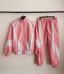 Conjunto de Chaqueta Cortavientos de Nailon de Alta Calidad para Hombre, Chándal Profesional y Ribete Personalizado, Conjunto de Chaqueta Cortavientos Personalizable de Lona para Hombre - Product Image 3