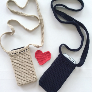 กระเป๋าใส่โทรศัพท์ Macrame สำหรับเด็กผู้หญิงกระเป๋าสะพายข้างวินเทจขนาดเล็กอินเทรนด์สำหรับเด็กผู้หญิงผลิตในเวียดนาม - Product Image 3