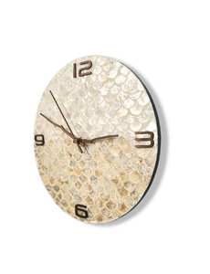 2024 article chaud dernières horloges murales en nacre de United Trade World couleur unique et design pour la décoration intérieure - Product Image 5