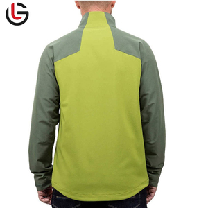 Meilleure vente hommes col montant Softshell veste High Street Style personnalisable broderie patchs hiver tissu prix de gros - Product Image 3
