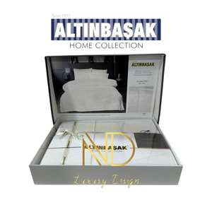 Altınbaşak Jacquard Satin Juego de funda nórdica doble Diamond Arcane Design - Product Image 1