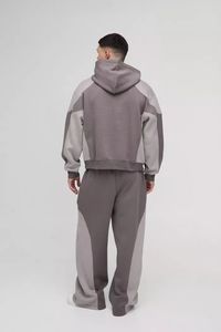 ชุดวอร์มแบบสวมหัวสำหรับผู้ชายชุดวอร์มแบบสวมหัวมีฮู้ดสำหรับผู้ชายชุดวอร์มแบบสวมหัวโลโก้โอเวอร์ไซส์ - Product Image 3