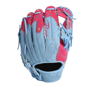 Meilleur prix Gants de baseball professionnels en cuir Couleur et taille personnalisées Logo personnalisé Service OEM Vente en gros directe d'usine - Product Image 3