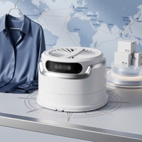 Sèche-Linge Électrique Portable 600W Mini Pliable, Économe en Énergie Semi-Automatique pour Voyage, Maison, Hôtels, Extérieur – Sèche-Linge Compact