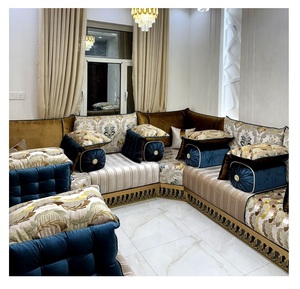 <b>Arabic</b> Majlis majlis style <b>sofa</b> classic design Elegant living room set Luxury corner seating Space-saving design - Product Image 1