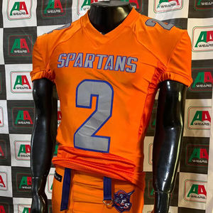 Maillot de football américain fan jersey parent sublimation attirail broderie sergé plus taille support personnalisé Fabriqué en usine au Punjab - Product Image 1