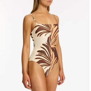 Maillot de bain pour femme en nylon écologique Maillot de bain une pièce en polyester léger à prix de gros - Product Image 5