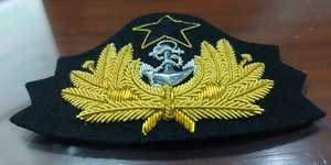 Insignias de alambre de oro para gorras de Ghana, insignias para uniformes y blazers, insignias bordadas con alambre de oro para gorras - Product Image 6