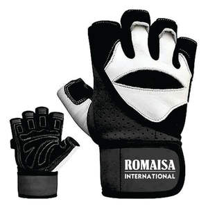 El mejor producto de gimnasio, guantes de gimnasio de medio dedo para hombre, diseño personalizable para uso deportivo - Product Image 4