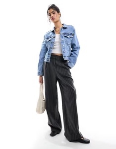 Offre Spéciale dames Denim veste perlée perle broderie déco mince décontracté tricoté veste courte pour automne hiver coton matériel - Product Image 2