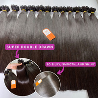 Extensions de cheveux humains de qualité supérieure, lisses et soyeuses, pour une utilisation prolongée, tissées/en mèches/en boucles, cheveux vietnamiens
