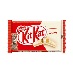 Wholesale Bulk Buy KIT KAT CHUNKY <b>White</b> 40g 4 <b>Finger</b> Flow Wrap Solid Milk <b>Chocolate</b> Snack Free Shipping - Product Image 2
