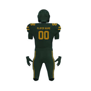 Service OEM Uniforme de football américain en gros Faible MOQ Respirant Maillot et short les plus vendus Grande taille 2026 100% Polyester - Product Image 2